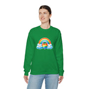 Rainbow Love Unisex Heavy Blend™ Crewneck Sweatshirt