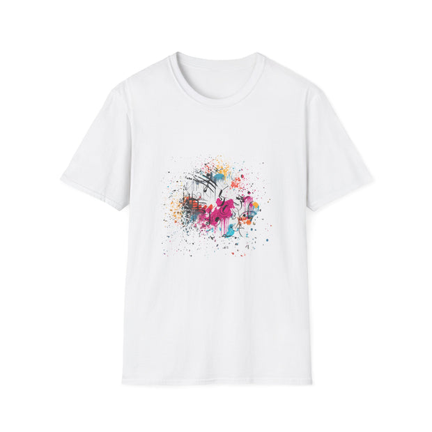 Musical Splash Unisex Softstyle T-Shirt