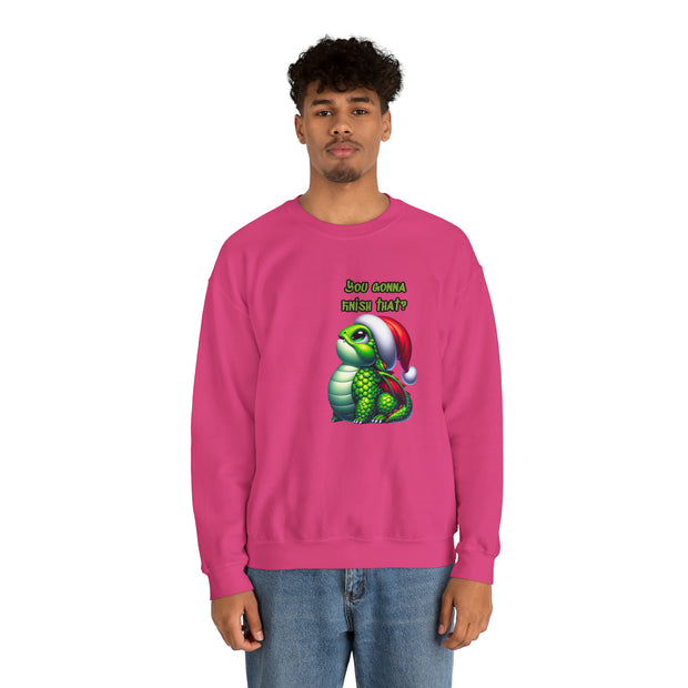 Christmas dragon Unisex Heavy Blend™ Crewneck Sweatshirt