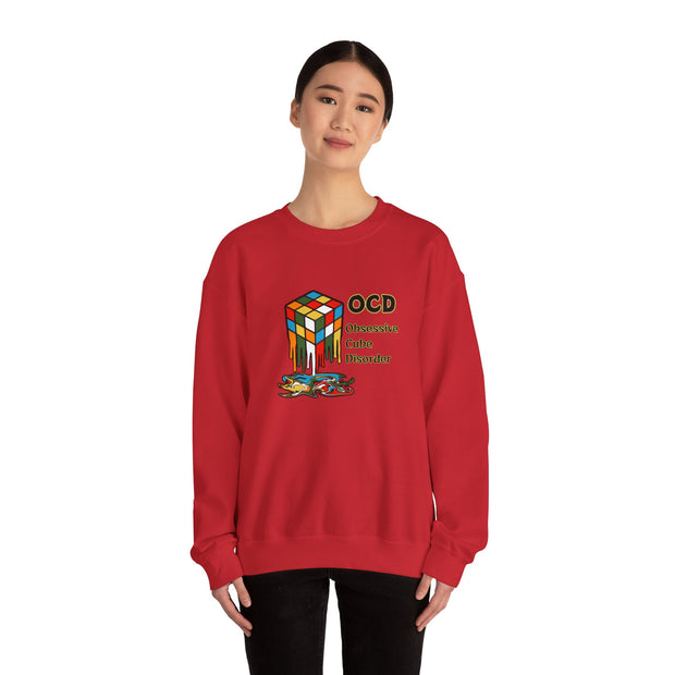 Rubik Cube Unisex Heavy Blend™ Crewneck Sweatshirt