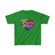 Kids Soda Pop Tee - Fun Graphic T-Shirt, Kids Birthday Gift, Playful Fashion, Summer Outfit, Casual Wear