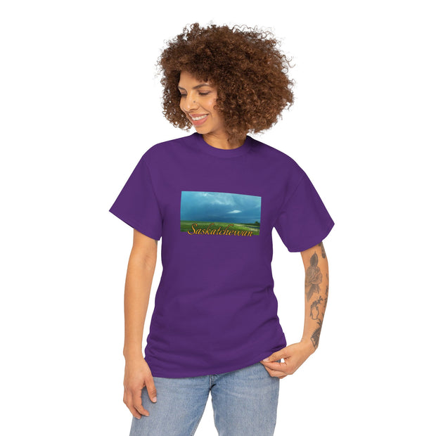 Saskatchewan Skies Unisex Heavy Cotton Tee