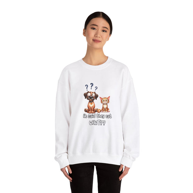 They Eat What Unisex Heavy Blend™ Crewneck Sweatshirt