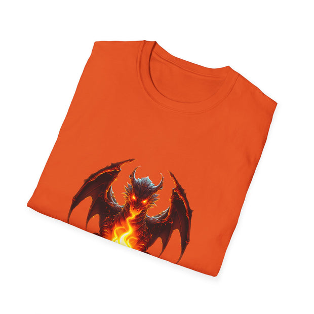 Fire Dragon Unisex Softstyle T-Shirt