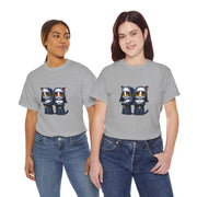 Horror Movie Cats Unisex Heavy Cotton Tee
