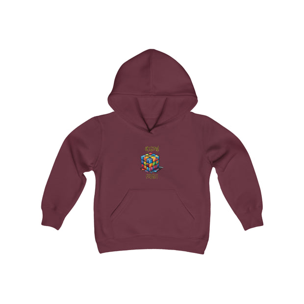 Rubik Cube Youth Heavy Blend Hooded Sweatshirt