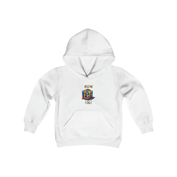 Rubik Cube Youth Heavy Blend Hooded Sweatshirt