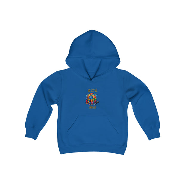 Rubik Cube Youth Heavy Blend Hooded Sweatshirt