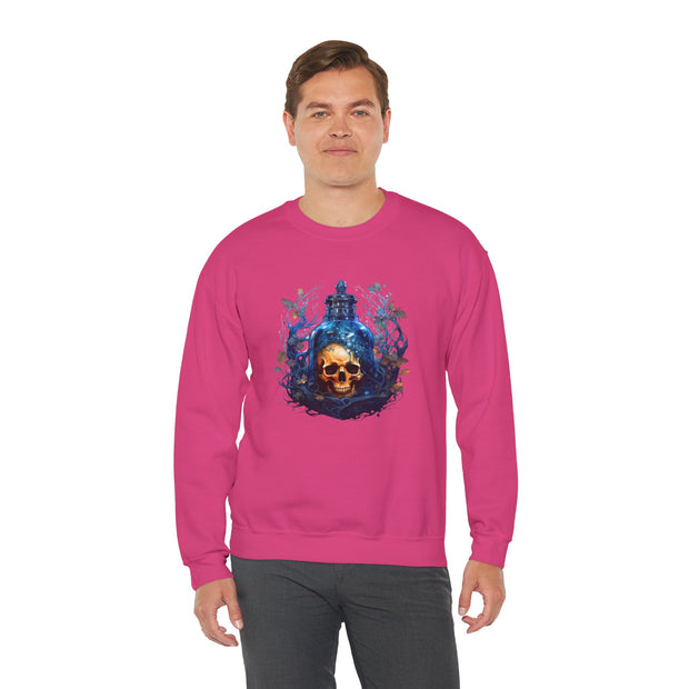 Bottled Skull Unisex Heavy Blend™ Crewneck Sweatshirt