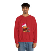 Christmas cat Unisex Heavy Blend™ Crewneck Sweatshirt