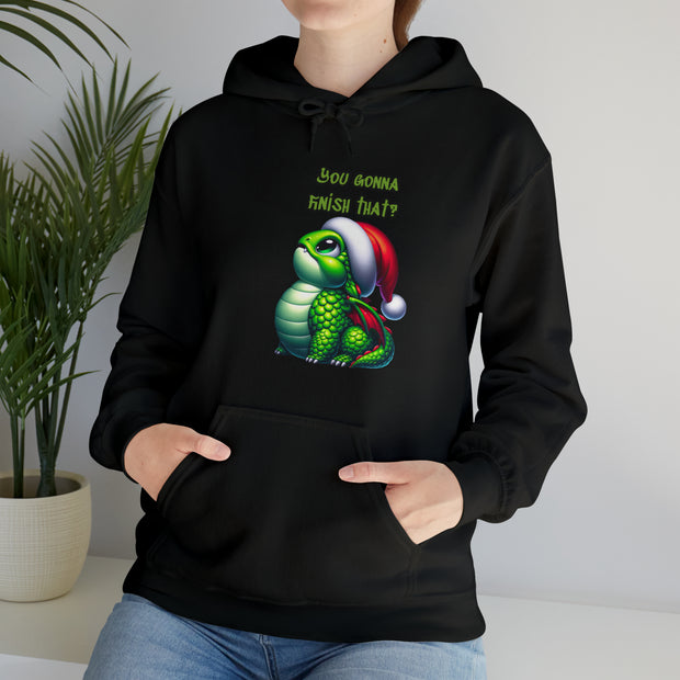 Christmas dragon Unisex Heavy Blend™ Hooded Sweatshirt