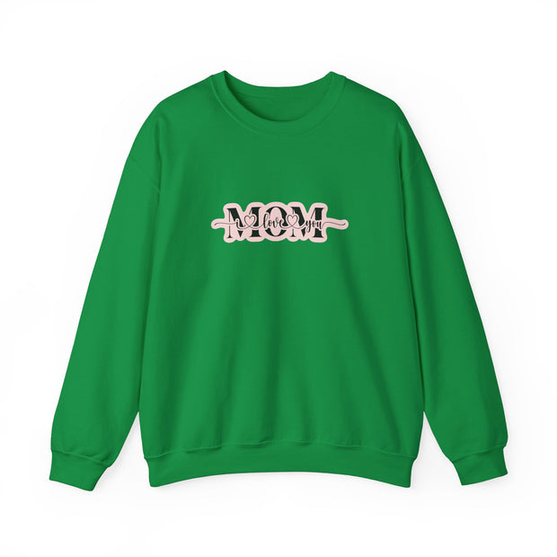I Love You Mom Unisex Heavy Blend™ Crewneck Sweatshirt