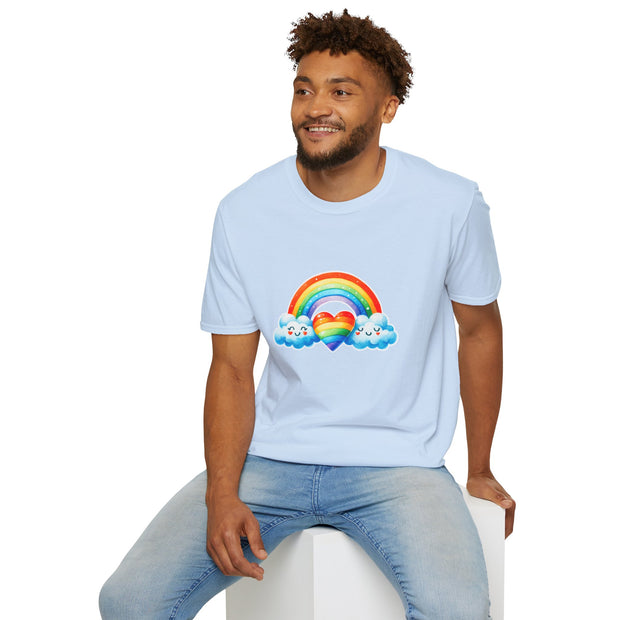 Rainbow Love Unisex Softstyle T-Shirt
