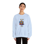 Rubik Cube Unisex Heavy Blend™ Crewneck Sweatshirt