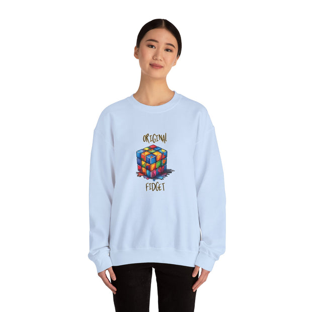 Rubik Cube Unisex Heavy Blend™ Crewneck Sweatshirt
