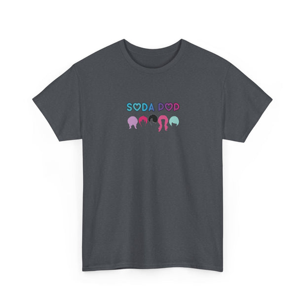 Soda Pop Unisex Heavy Cotton Tee, Casual Wear, Gift for Friends, Fun Summer T-Shirt, Graphic Shirt for Parties, Trendy Everyday Tee