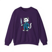 Horror Movie Cats Unisex Heavy Blend™ Crewneck Sweatshirt