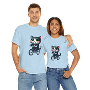Horror Movie Cats Unisex Heavy Cotton Tee
