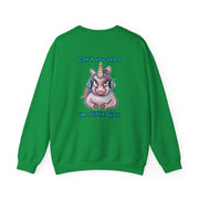 Busy Gaming Unicorn Unisex Heavy Blend™ Crewneck Sweatshirt