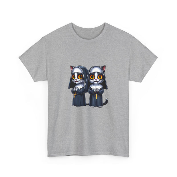 Horror Movie Cats Unisex Heavy Cotton Tee