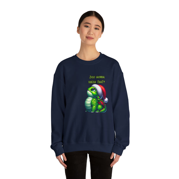 Christmas dragon Unisex Heavy Blend™ Crewneck Sweatshirt