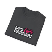 Dad of Girls Unisex Softstyle T-Shirt