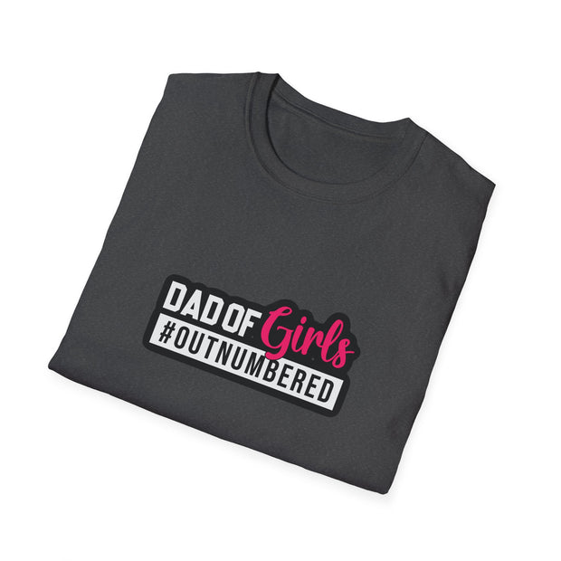 Dad of Girls Unisex Softstyle T-Shirt