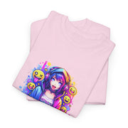 Graffiti Anime Girls Unisex Heavy Cotton Tee