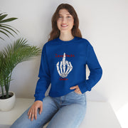 Skeleton Hand Unisex Heavy Blend™ Crewneck Sweatshirt