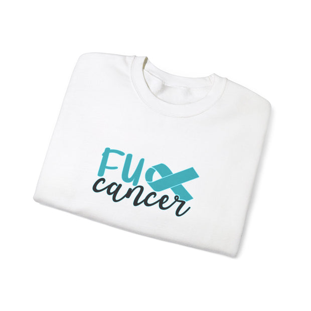 Fuck Cancer Unisex Heavy Blend™ Crewneck Sweatshirt