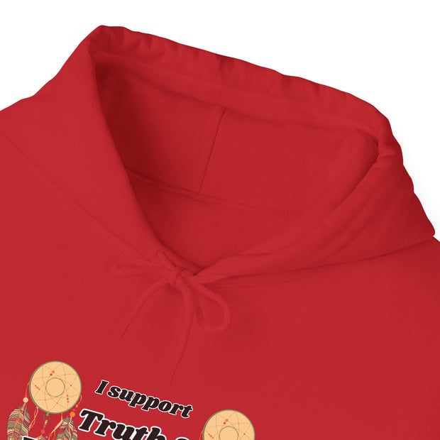 I Support Truth & Reconciliation Unisex Heavy Blend™ Hooded Sweatshirt