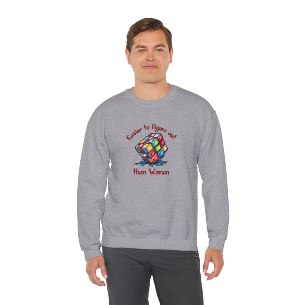 Rubik Cube Unisex Heavy Blend™ Crewneck Sweatshirt