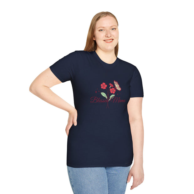 Blessed Mama Unisex Softstyle T-Shirt