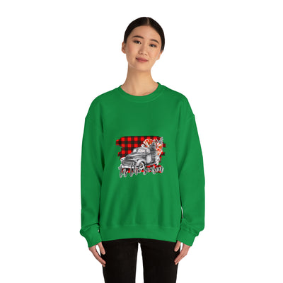 Christmas truck Unisex Heavy Blend™ Crewneck Sweatshirt