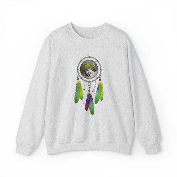 Bear Dream Catcher Unisex Heavy Blend™ Crewneck Sweatshirt