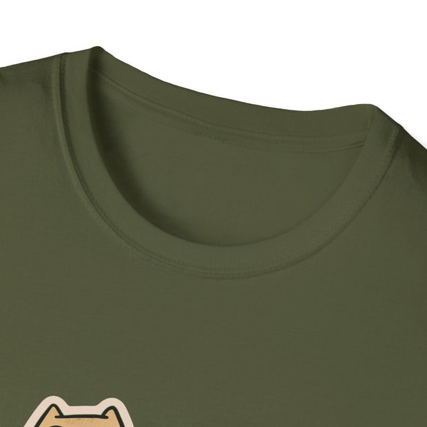 Christmas Cat Unisex Softstyle T-Shirt