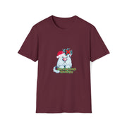 Christmas cat Unisex Softstyle T-Shirt