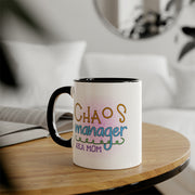 Chaos Manager Accent Mugs, 11oz