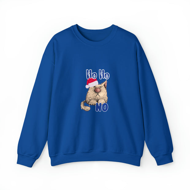 Christmas cat Unisex Heavy Blend™ Crewneck Sweatshirt