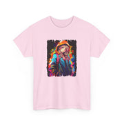 Graffiti Anime Girls Unisex Heavy Cotton Tee