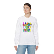 Support the Fight Unisex Heavy Blend™ Crewneck Sweatshirt