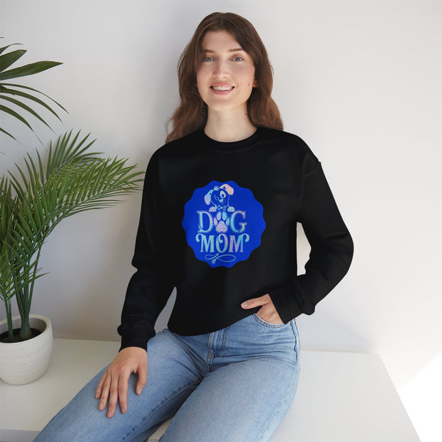 Dog Mom Unisex Heavy Blend™ Crewneck Sweatshirt