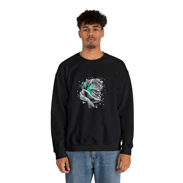 Rose Unisex Heavy Blend™ Crewneck Sweatshirt