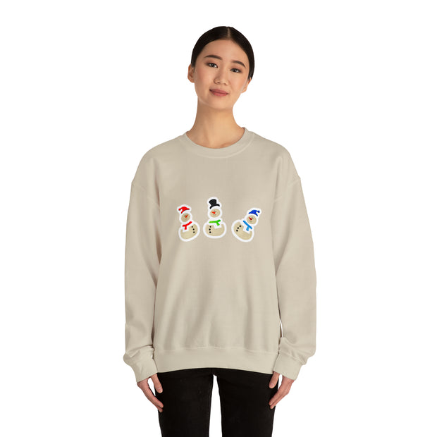 Snowmen Unisex Heavy Blend™ Crewneck Sweatshirt