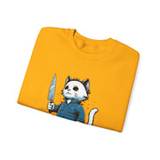 Horror Movie Cats Unisex Heavy Blend™ Crewneck Sweatshirt