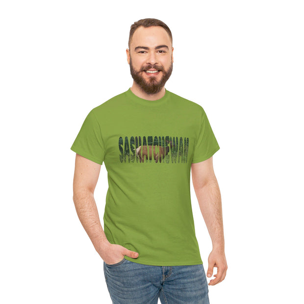 Saskatchewan Unisex Heavy Cotton Tee