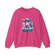 Graffiti Anime Girls Unisex Heavy Blend™ Crewneck Sweatshirt