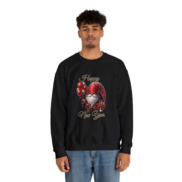 Gnome New Year Unisex Heavy Blend™ Crewneck Sweatshirt