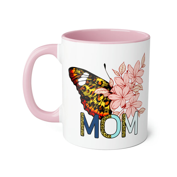 Butterfly Mom Accent Mugs, 11oz