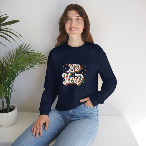 Be You Pride Unisex Heavy Blend™ Crewneck Sweatshirt